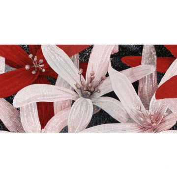 Декор Ceramica Classic (Керамика Классик) April 25х50 см Красный 04-01-1-10-05-47-216-2