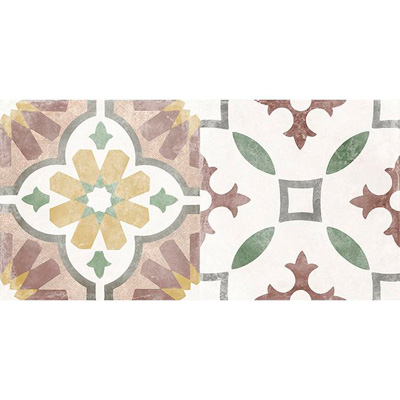 Настенная плитка Laparet (Лапарет) Atlas 20х40 см Бежевая 00-00-5-08-00-11-2457