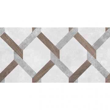 Настенная плитка Laparet (Лапарет) Atlas 20х40 см Серая, Коричневая 00-00-5-08-00-06-2459