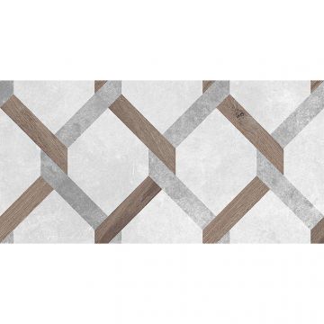 Настенная плитка Laparet (Лапарет) Atlas 20х40 см Серая, Коричневая 00-00-5-08-00-06-2459