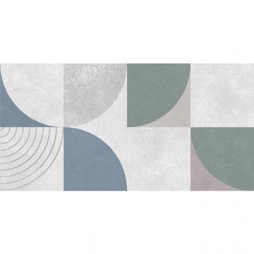 Настенная плитка Laparet (Лапарет) Atlas 20х40 см Серая 00-00-5-08-00-06-2458