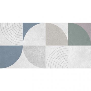 Настенная плитка Laparet (Лапарет) Atlas 20х40 см Серая 00-00-5-08-00-06-2458