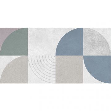 Настенная плитка Laparet (Лапарет) Atlas 20х40 см Серая 00-00-5-08-00-06-2458