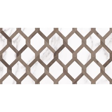 Настенная плитка Laparet (Лапарет) Blanco 20х40 см Белая 00-00-5-08-00-01-2677