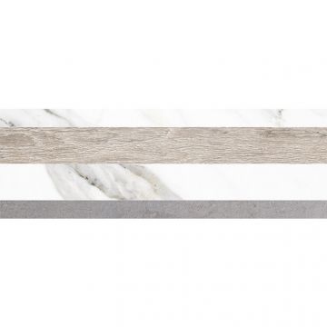 Настенная плитка Laparet (Лапарет) Arctic 20х60 см Серая 00-00-5-17-00-06-2487