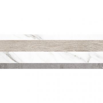 Настенная плитка Laparet (Лапарет) Arctic 20х60 см Серая 00-00-5-17-00-06-2487