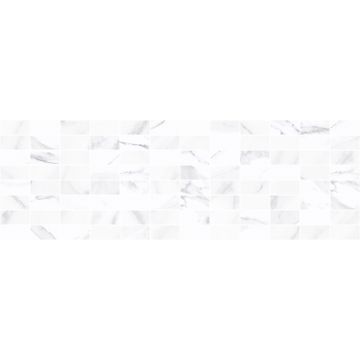 Настенная плитка Laparet (Лапарет) Lord 20х60 см Белая ММ60126