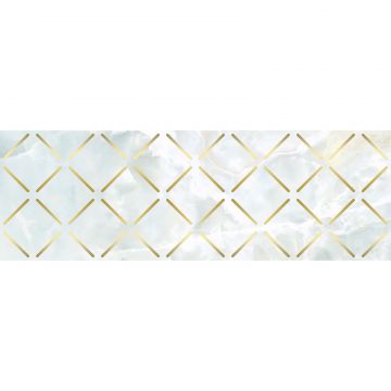 Декор Laparet (Лапарет) Eden светло-голубой 20х60 см, OSA16860148