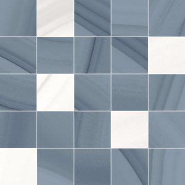 Декор Laparet (Лапарет) Space мозаичный синий MM34104 25х25 см