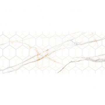 Декор Laparet (Лапарет) Champagne белый 20х50 см