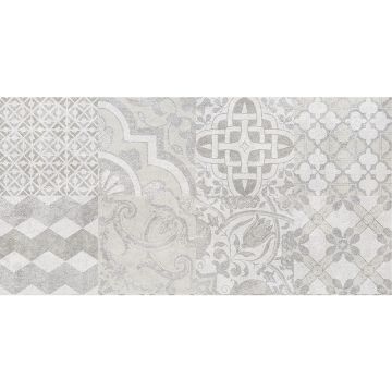 Настенная плитка Laparet (Лапарет) Bastion 20х40 см Серая 00-00-1-08-00-06-453