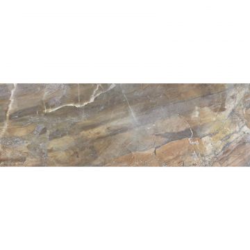 Плитка настенная Laparet (Лапарет) Rich коричневая 25х75 см