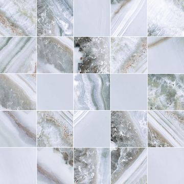 Декор Laparet (Лапарет) Event мозаичный голубой MM34103 25х25 см