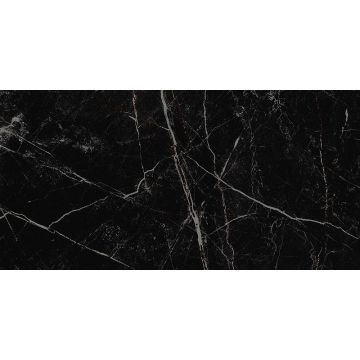 Плитка настенная Laparet (Лапарет) Total черная 34051 25х50 см