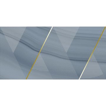 Декор Laparet Space синий 25х50 см
