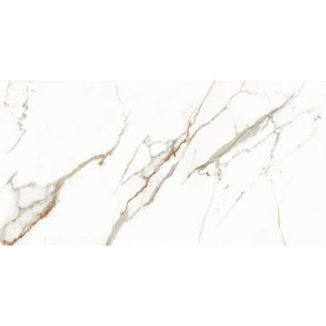 Керамогранит Venato Calacatta Gold 60х120 см белый сатинированный