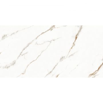 Керамогранит Venato Calacatta Gold 60х120 см белый сатинированный