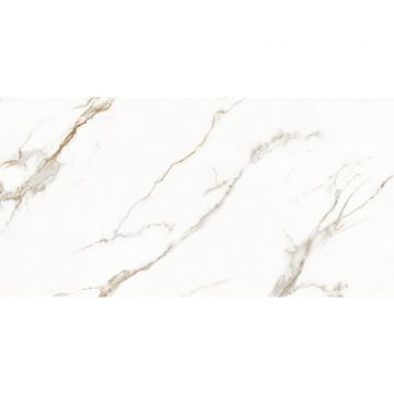 Керамогранит Venato Calacatta Gold 60х120 см белый сатинированный