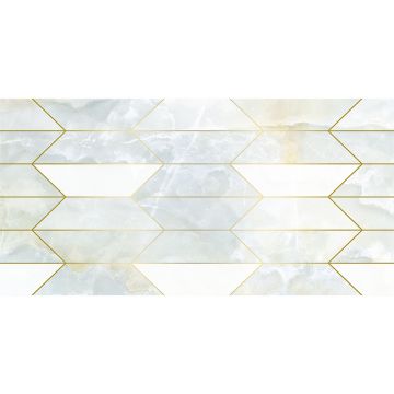 Декор Laparet (Лапарет) Sky голубой 25х50 см, OSA19334049