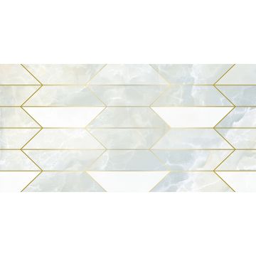 Декор Laparet (Лапарет) Sky голубой 25х50 см, OSA19334049