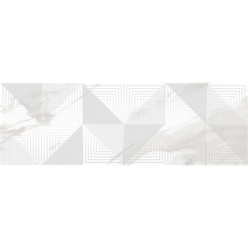 Декор Laparet (Лапарет) Balance белый 25х75 см