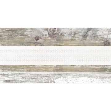 Плитка настенная Laparet (Лапарет) Next серая узор 34100 25х50 см