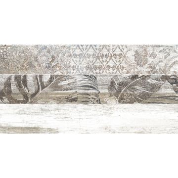 Плитка настенная Laparet (Лапарет) Next серая узор 34100 25х50 см