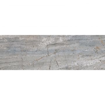 Плитка настенная Laparet (Лапарет) Moon серая 25х75 см