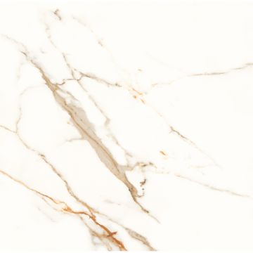 Керамогранит Laparet (Лапарет) Venato Calacatta Gold белый сатинированный 60х60 см