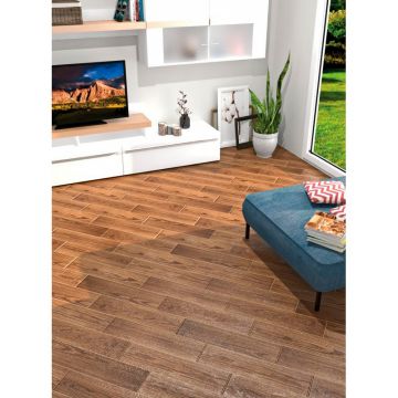 Керамогранит Laparet (Лапарет) Italo каштановый L5 14,8х59,7 см