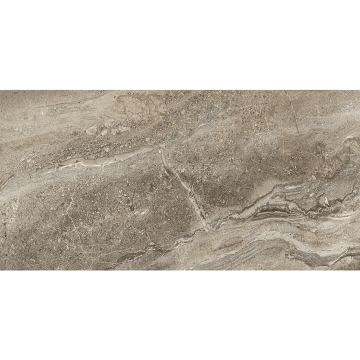 Плитка настенная Laparet (Лапарет) Gregory коричневая 34045 25х50 см