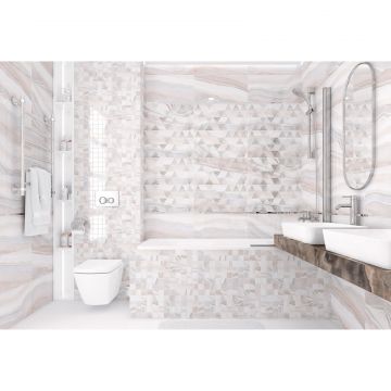 Плитка керамическая Laparet (Лапарет) Boreal Декор кремовый 18-03-37-3624 30х60 см