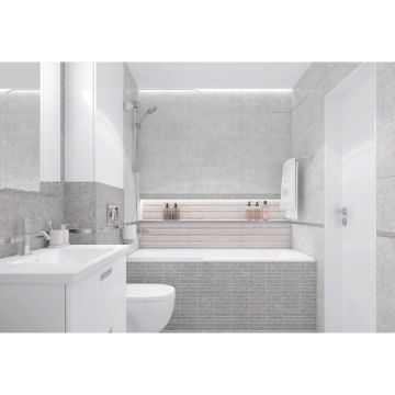 Плитка керамическая Laparet (Лапарет) Era Мозаика серая 28,6х29,8 см