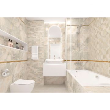 Плитка керамическая Laparet (Лапарет) Arno настенная бежевая 18-00-11-3610 30х60 см