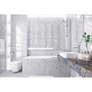 Плитка керамическая Laparet (Лапарет) Aquatic Мозаика голубой 29,2х36,5 см