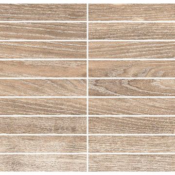 Плитка керамическая Laparet (Лапарет) Etnis Мозаика коричневая 28,6х29,8 см