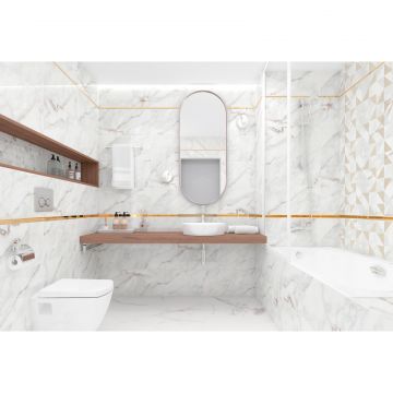 Плитка керамическая Laparet (Лапарет) Dune Мозаика белая 29,7х29,7 см