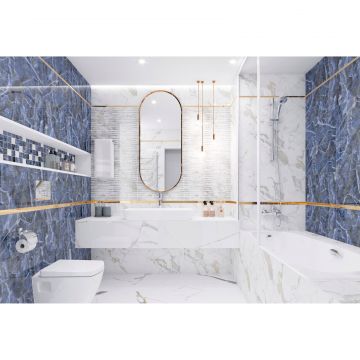 Плитка керамическая Laparet (Лапарет) Laurel Декор белый 18-03-00-3608-1 30х60 см