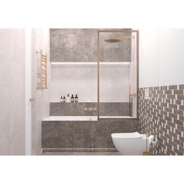 Плитка керамическая Laparet (Лапарет) Monblanc Мозаика микс коричневая 29,7х29,7 см