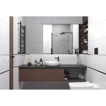 Плитка керамическая Laparet (Лапарет) Rubio Декор светло-серый 18-03-06-3618 30х60 см