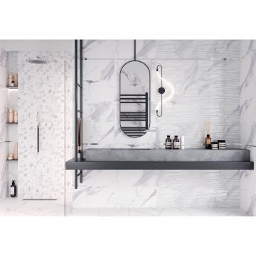 Плитка керамическая Laparet (Лапарет) Suite Мозаика микс белая 29,7х29,7 см