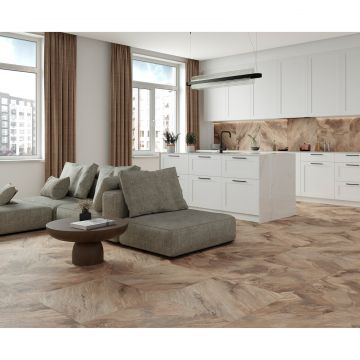 Керамогранит Laparet Miranda Brown 60x60 см Cтруктурный