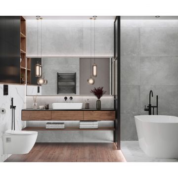 Керамогранит Laparet (Лапарет) Callisto Gray 60x60 см Карвинг