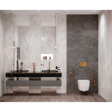 Керамогранит Laparet Titan White 60x60 см Cтруктурный
