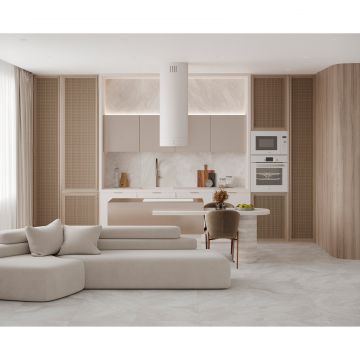 Керамогранит Laparet Titan White 60x60 см Cтруктурный