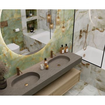 Керамогранит Laparet (Лапарет) Dalim Mint 60x60 см Полированный