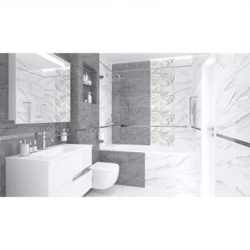 Настенная плитка Laparet (Лапарет) Aria 20х50 см Белый