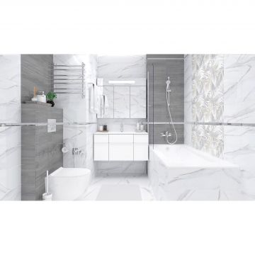 Настенная плитка Laparet (Лапарет) Aria 20х50 см Белый