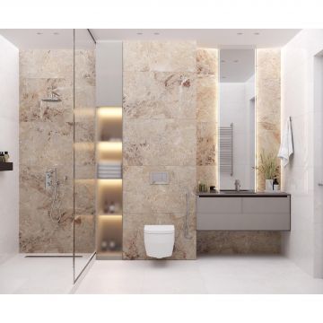 Керамогранит Laparet Brecia Antic Brown 60х60 см Матовый