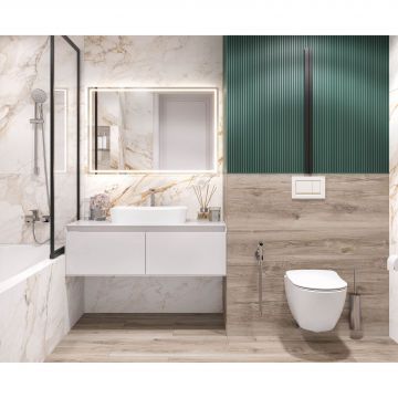 Керамогранит Laparet Calacatta Borgini 60х60 см Структурный